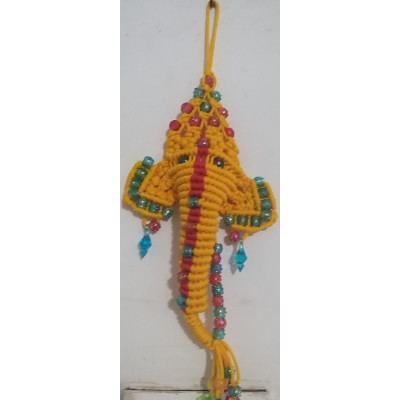 Handmade Ganesha Wall Hanging Handicraft Country Origin India Handmade Ganesha Wall Hanging Handicraft Country Origin India